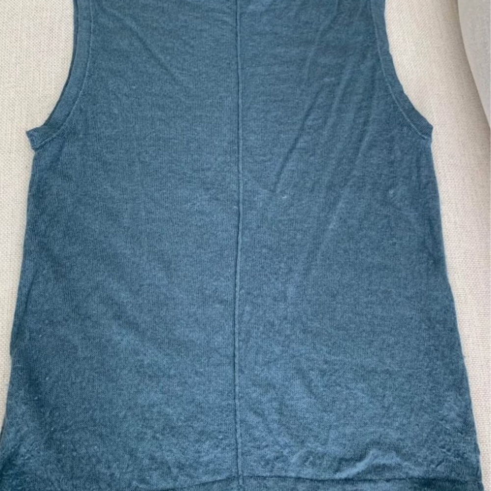 NakedCashmere Blue Tank Top,size XS - Picture 4 of 10